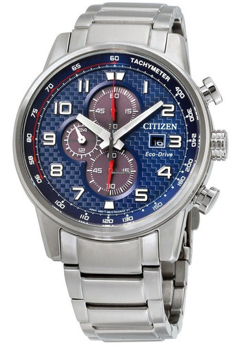 Reloj Citizen  Eco-drive  Azul Crono De Hombre