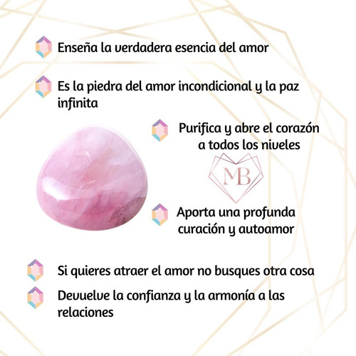 Imagen 4 de 4 de Punta Hexagonal De Cuarzo Rosa 100% Natural 6,4cm