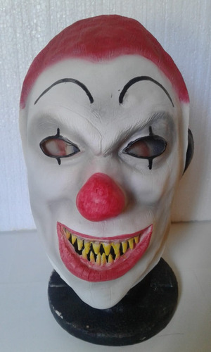 Máscara Latex Payaso Asesino It Terror Halloween Disfráz