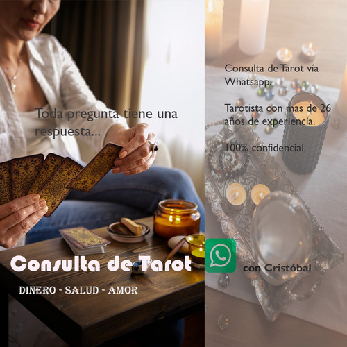 Lectura Del Tarot. Consultas Tarot Vía Whatsapp