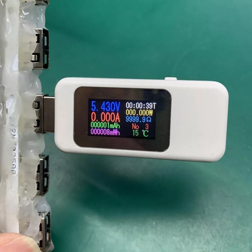 Kws-mx18 10 In1 Digital Lcd Display Usb Tester Tensão