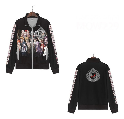 Chaqueta Estampada Danganronpa Monokuma Enoshima Junko Para