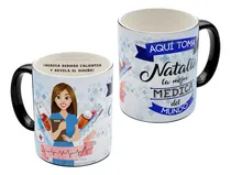 Comprar Mug Mágico Mejor Medica Nombre Personalizado Taza