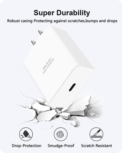 Cargador Rápido Usb C 45w Google Pixel 9/8/7/6 Pro Xl Fold Color
