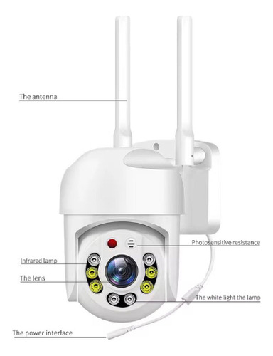 Cámara De Seguridad Smart Camera Or-101 Con Resolución 5mp Blanco