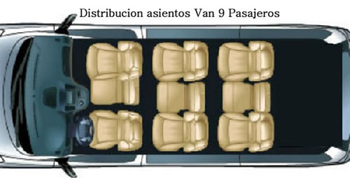 Arriendo Minibus - Van Automaticas 9 Asientos - Sin Chofer