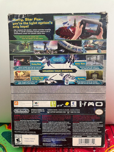 Star Fox Zero - Star Fox Guard (caja Carton Lastimada) Wiiu
