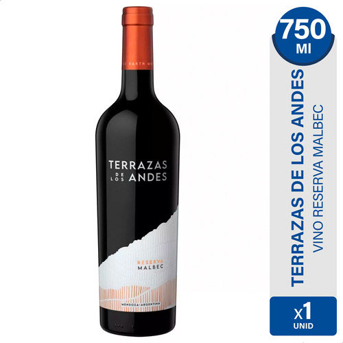 Vino Terrazas De Los Andes Reserva Malbec Tinto - 01mercado