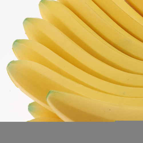 Plátano Artificial Simulación Realista Fruta Falsa