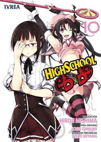 Highschool Dxd Tomo 10, De Ichiei Ishibumi - Hiroji Mishima., Vol. 10. Editorial Ivrea, Tapa Blanda En Español