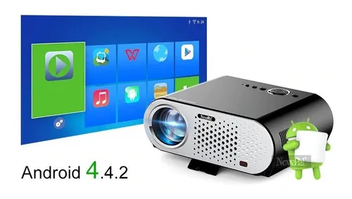 Mini Proyector Newpal Gp90 Android Wi-fi Bluetooth Led