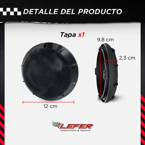 Imagen 3 de 7 de Tapas Óptica Vento Lk6, New Beetle, Passat Extendida H7