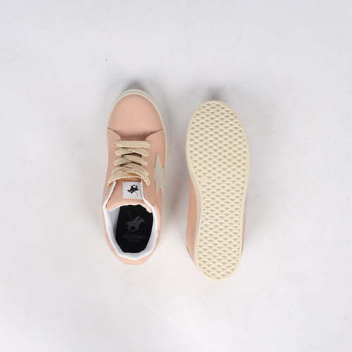 Zapatillas Mujer Eco Cuero Urbanas Comodas Oldtown Polo