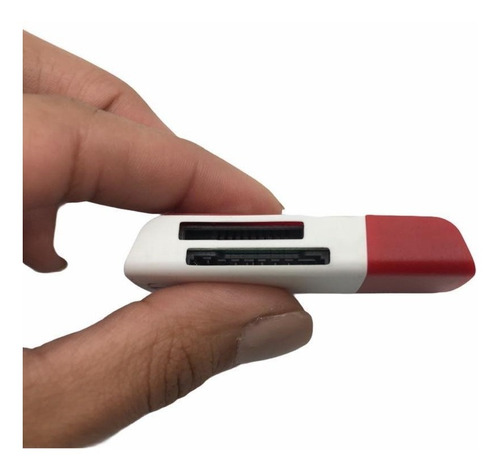 Leitor Usb Cartão Sd E Micro Sd Adaptador Pendrive M2