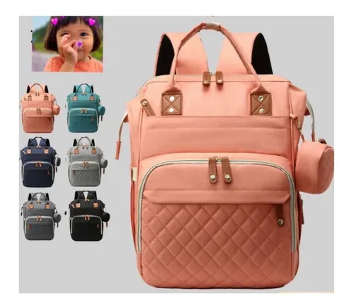 Bolso Pañalera Bebe Crece Niño