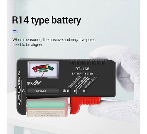 Probador De Capacidad De Batería Pointer Bt-168, Probador De