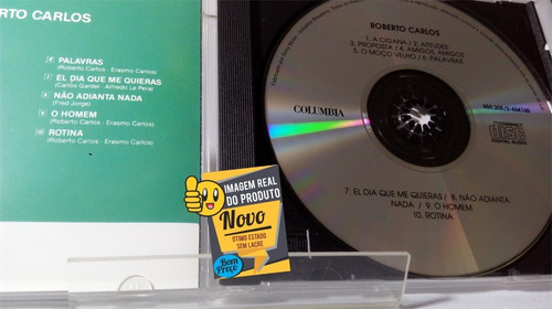 Cd Roberto Carlos Proposta O Homem Rotina - Novissimo
