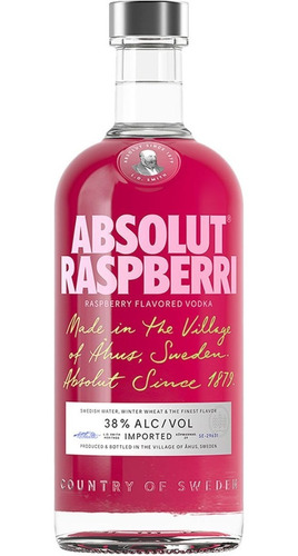 Vodka Absolut Raspberri 750 Ml 