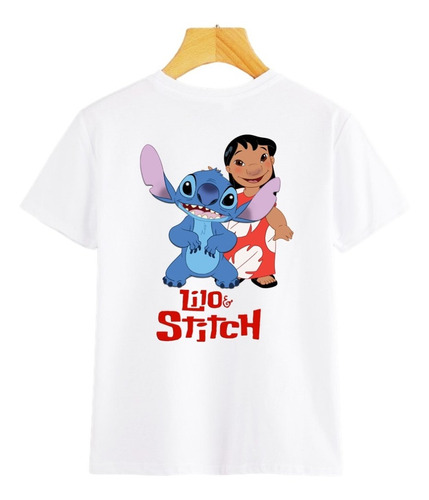 Camisetas De Lilo Y Stitch Para Niñas - Piel De Durazno