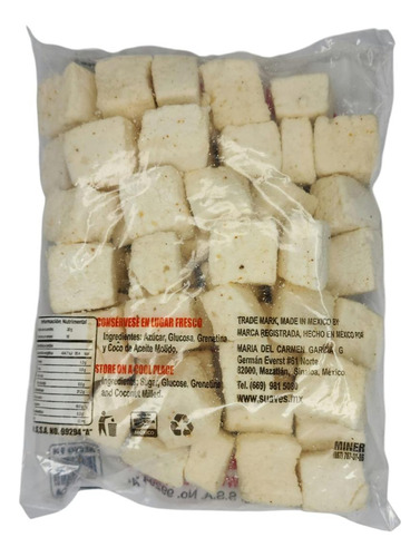 Malvaviscos Suaves De Coco Tradicionales Auténticos Mazatlán