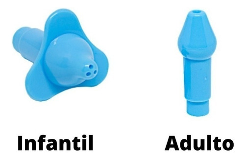 Sinusite Higienizador Ducha Nasal Lavador Lavagem - 500ml Cor Azul