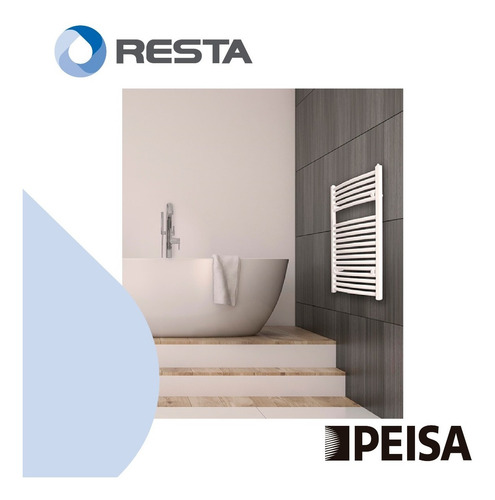 Toallero Radiador Scala 80 Blanco Peisa