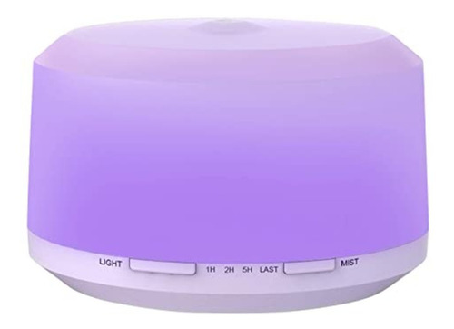 Imagen 6 de 10 de Humidificador Ultrasonico Aire Purificador Lampara Colores