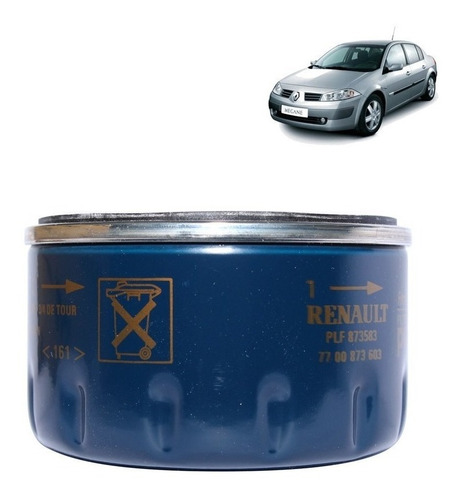 Filtro Aceite Para Renault Megane 1.6 98-09