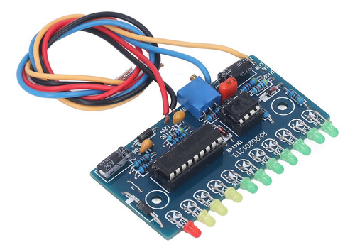 Módulo Indicador De Nivel Preamplificador Led 10 Segmentos 1