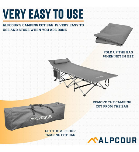 Bolsa De Cuna Alpcour Para Acampar Al Aire Libre, Viajes Y P