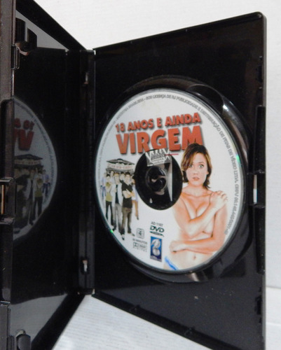 Dvd - 18 Anos E Ainda Virgem (sem Cortes) - Original (Usado)
