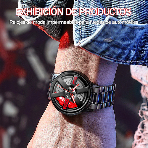 Reloj Giratorio Rin Reloj Hombre Deportivo Reloj Analogico