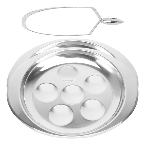 Bandejas Para Comida Stainless Steel Snail Pan Aldult