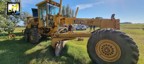 Imagen 3 de 10 de Motoniveladora John Deere 670ch 2001 9000hs Maquinasjm