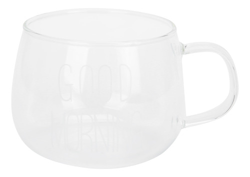 Taza De Vidrio Con Asa De Borosilicato Transparente Para Caf
