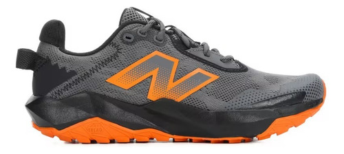 Tenis New Balance Nitrel V5 Gris Con Negro Niño Grande / C