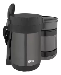 Termo De Comida Lonchera Térmico 1.3lt Con 3 Compartimientos