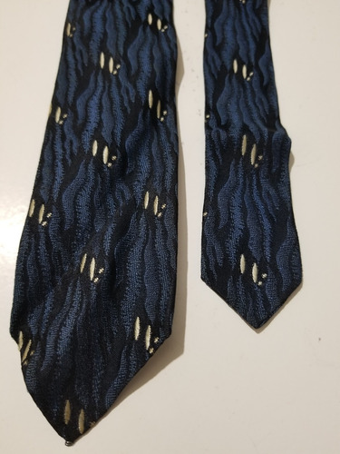 Corbata Vintage Forro Estampado Unica De Los 50
