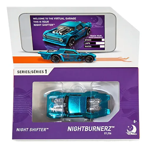 Hot Wheels Id Night Shifter {nightburnerz