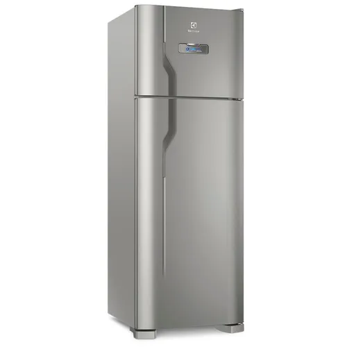Geladeira frost free Electrolux TF39 inox com freezer 310L 220V
