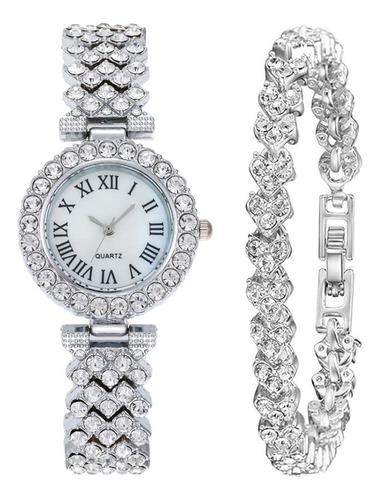 Weicam Elegante Pulsera De Cristal Para Mujer Y Nina, Reloj