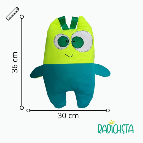 Imagen 2 de 7 de Muñeco De Tela Almohadón Apego Niños Bebés