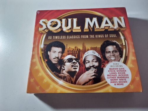 Box 4 Cds Soul Man 80 Timeless Classics Of Soul Marvin Gaye