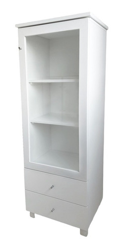 Mueble Blanco Con Puerta Estantes Cajones Cocina Baño Org