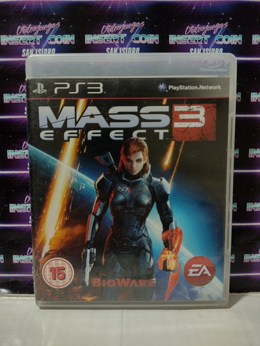 Mass Effect 3 Play Station 3 Ps3 Juego (Usado)