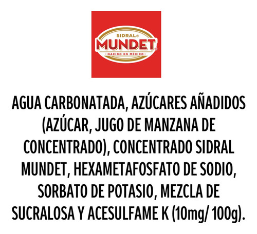 Refresco Sidral Mundet 600 Ml 12 Pack