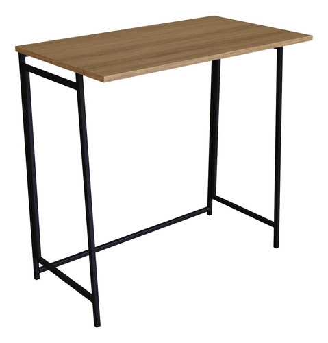 Escrivaninha Mesa Portátil 80cm Industrial Aço Notebook