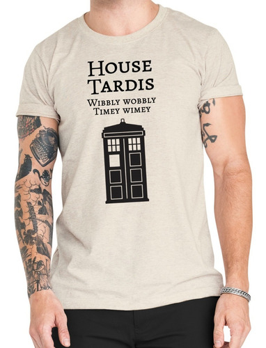 Polera Tardis Doctor Who Serie Algodón 100% Orgánico Se7