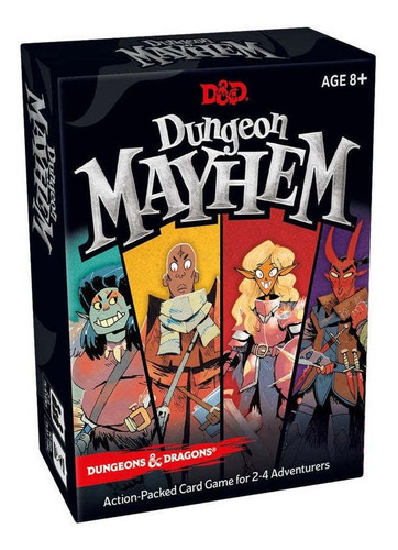 D&d-dungeon Mayhem: Juego De Cartas