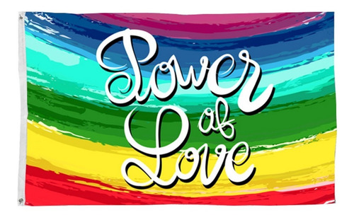 Bandera Lgtb Lgbt Power Of Love 90x150cm